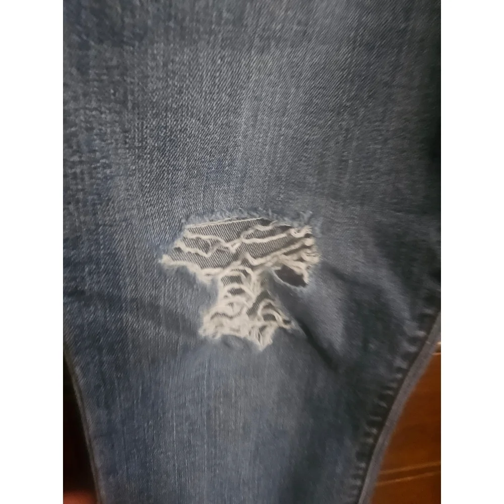 GAP Denim Distressed Leggings